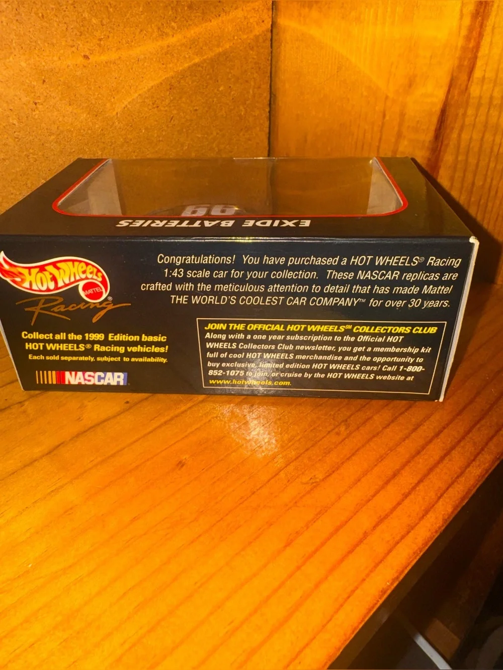 Hot Wheels Racing NASCAR #99 Exide Batteries Ford Taurus  JEFF BURTON